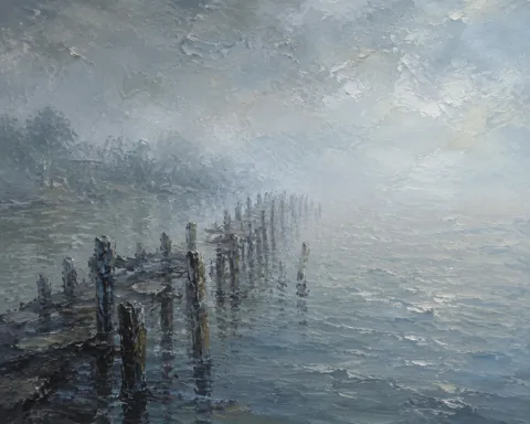 Fogbound Jetty